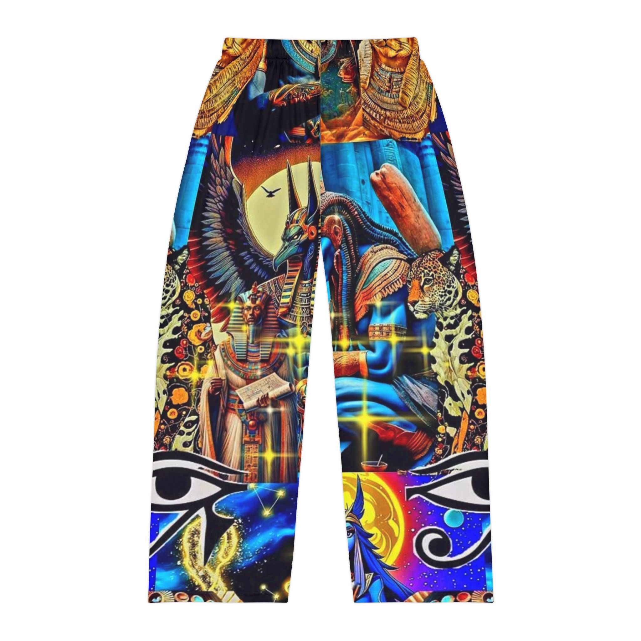 Vibrant Men's AOP Pajama Pants - Colorful Dreamy Lounge Wear, Unique Gift for Him, Cozy Sleepwear, Relaxed Fit, Perfect for Any Occasion