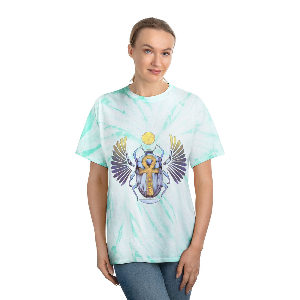 Egyptian Cyclone Tie-Dye Tee — Spiritual Streetwear Printify