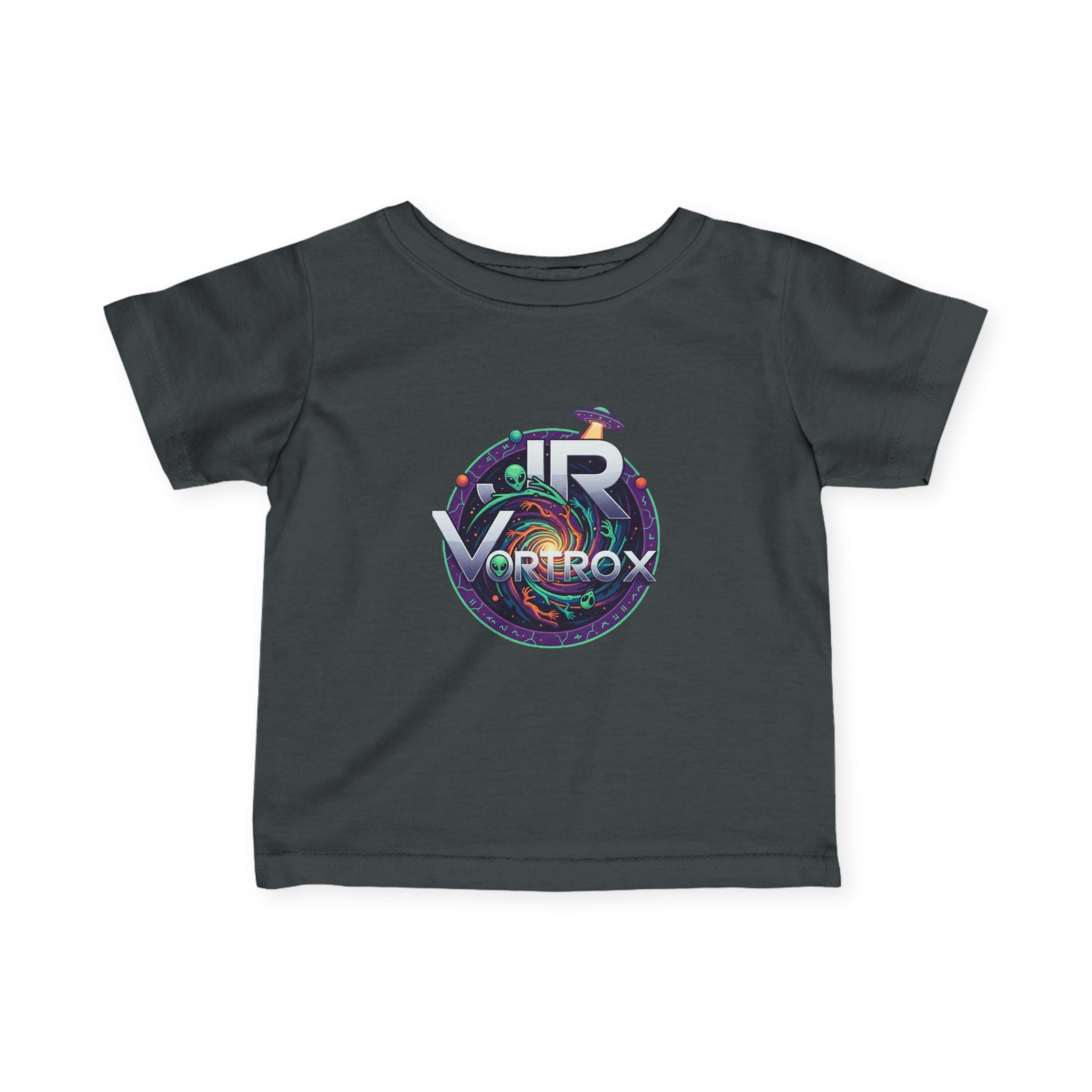 Colorful Infant Fine Jersey Tee with VORTROX Design - Perfect for Playtime, Gifts, Birthdays, Everyday Wear