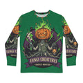 Fungi Creatures Halloween Long Sleeve Shirt – Harvest Monsters Fall Streetwear