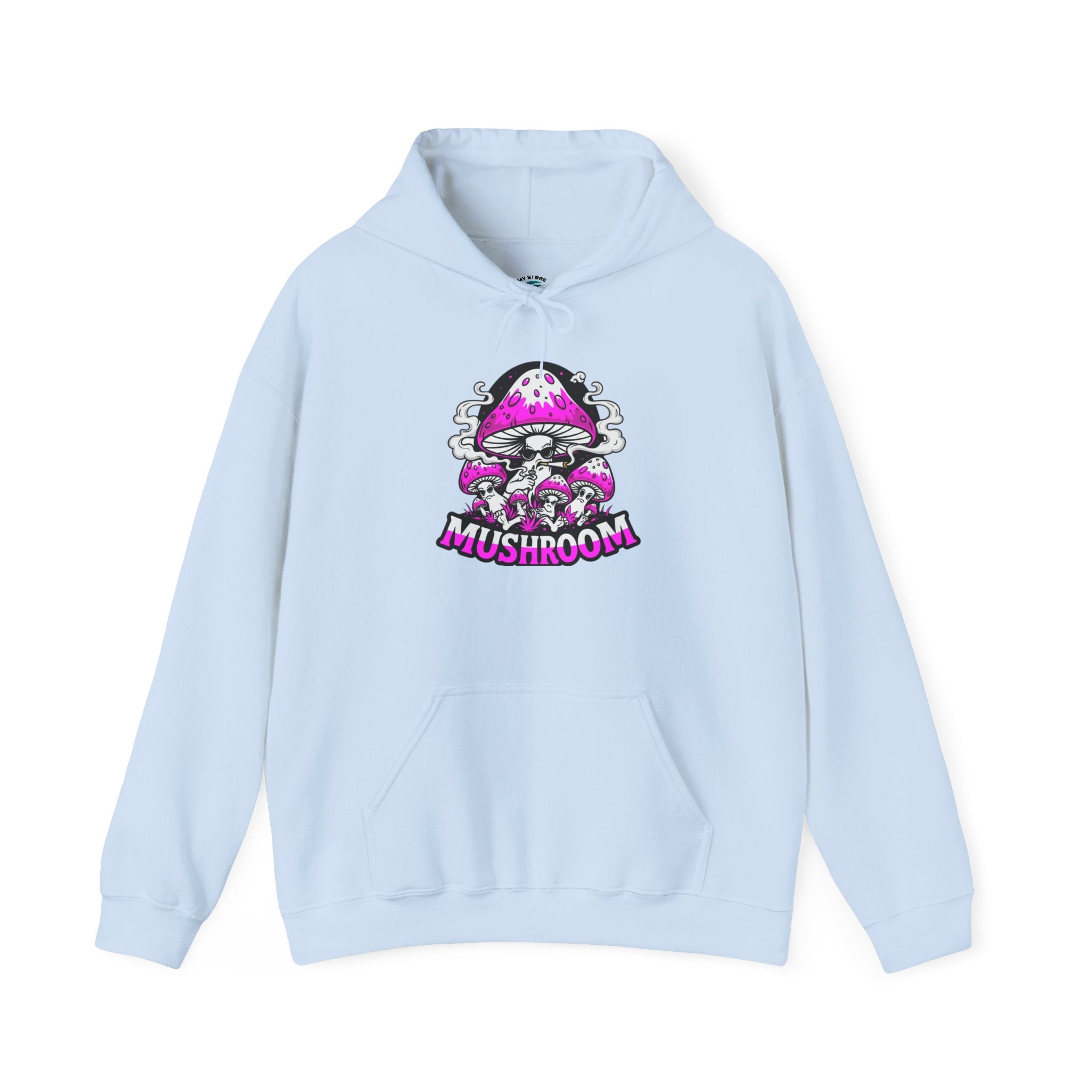 Mushroom Graphic Hoodie — Cozy Fungi Nature Sweatshirt
