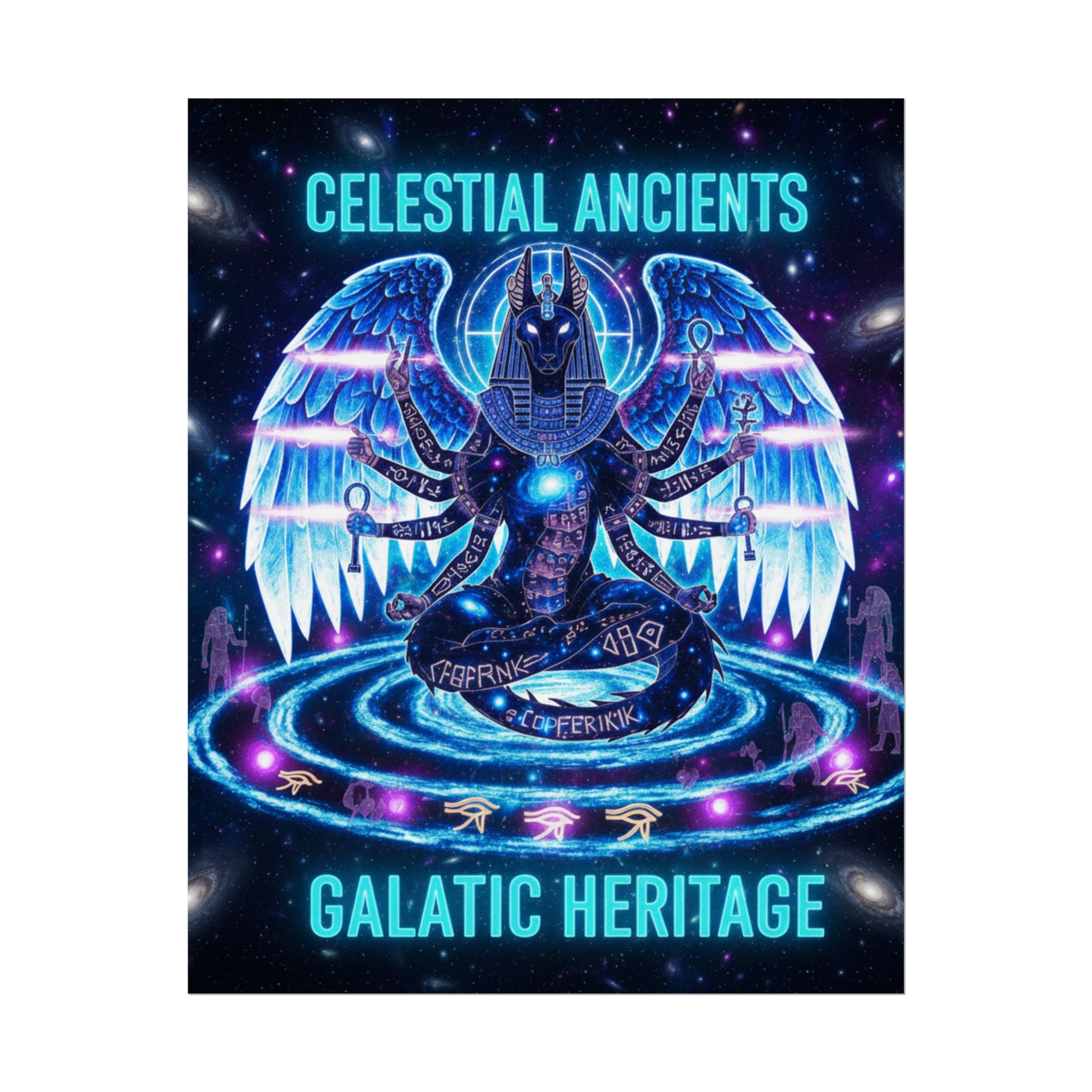 Celestial Ancients – Galactic Heritage Rolled Poster