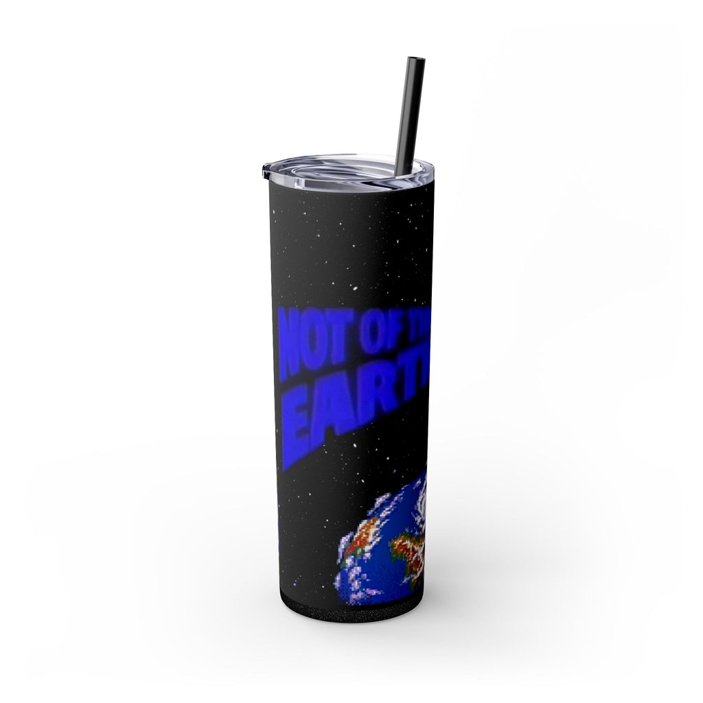 Skinny Tumbler — 'Not of This Earth' Space 20oz Insulated Straw Tumbler