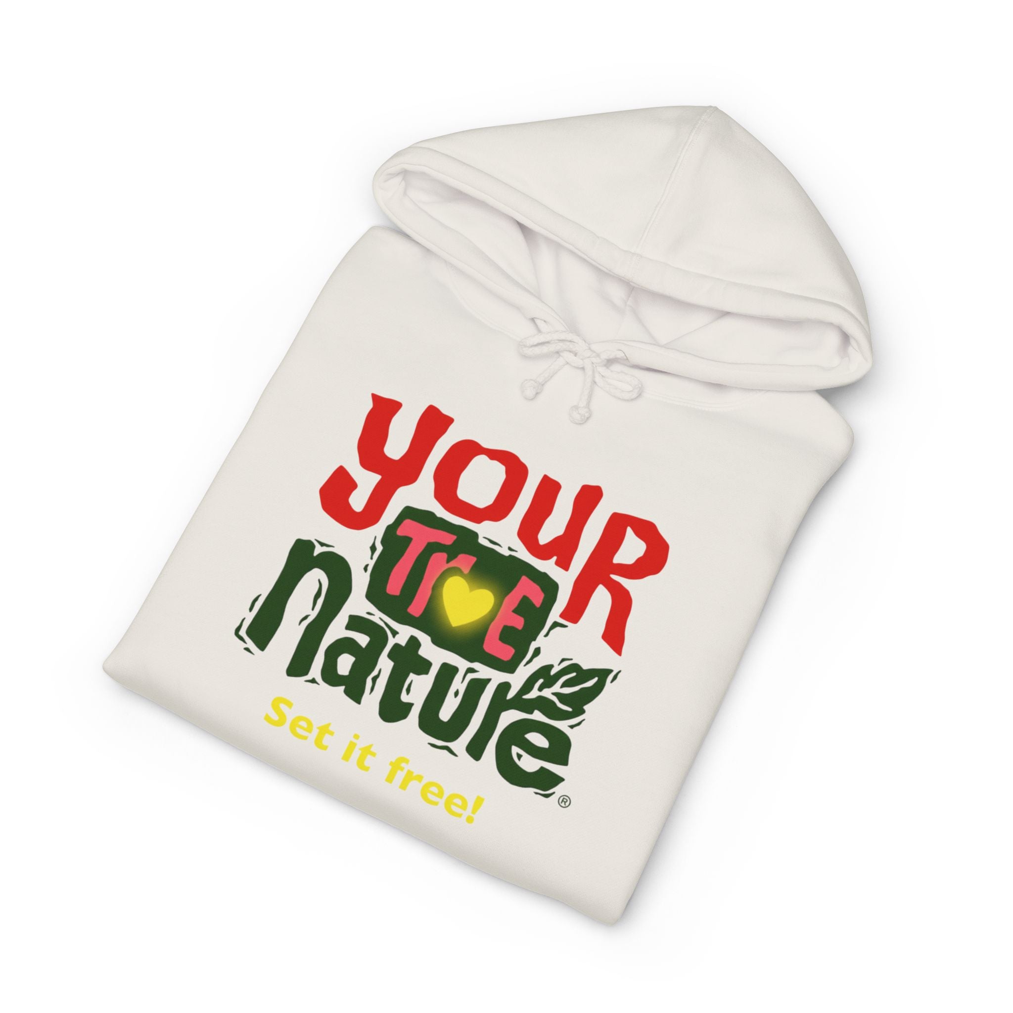 Hoodie — "Your True Nature" Graphic Hoodie, Set It Free Inspirational Pull‑Over
