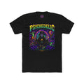 Psychedelic Grim Reaper Graphic Tee — Retro Trippy Skull Shirt