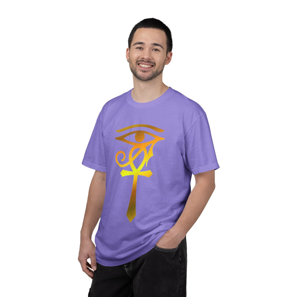 Eye of Horus Ankh Tee — Ancient Egyptian Symbol