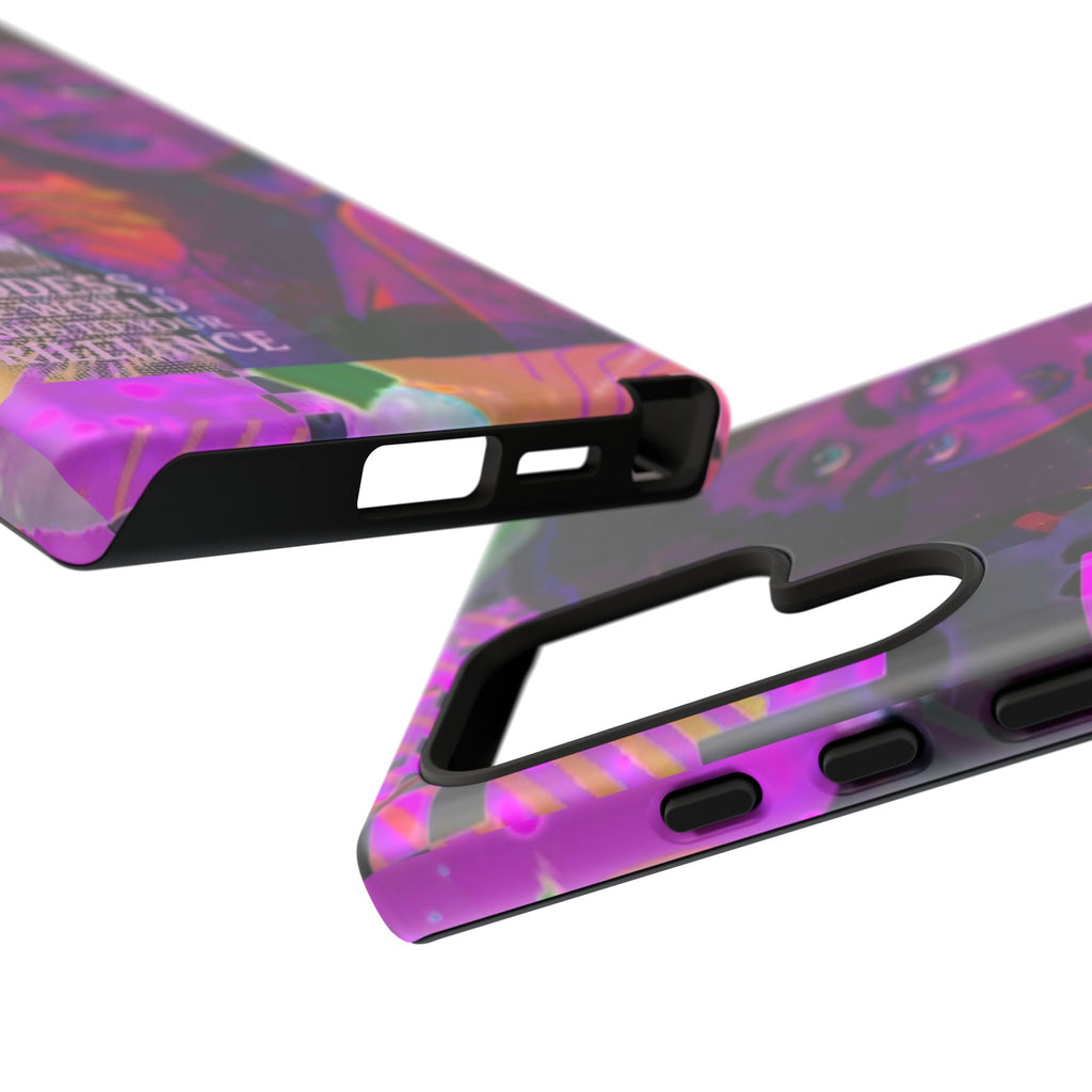 Third-Eye Goddess Phone Case — Neon Psychic Art iPhone Cover