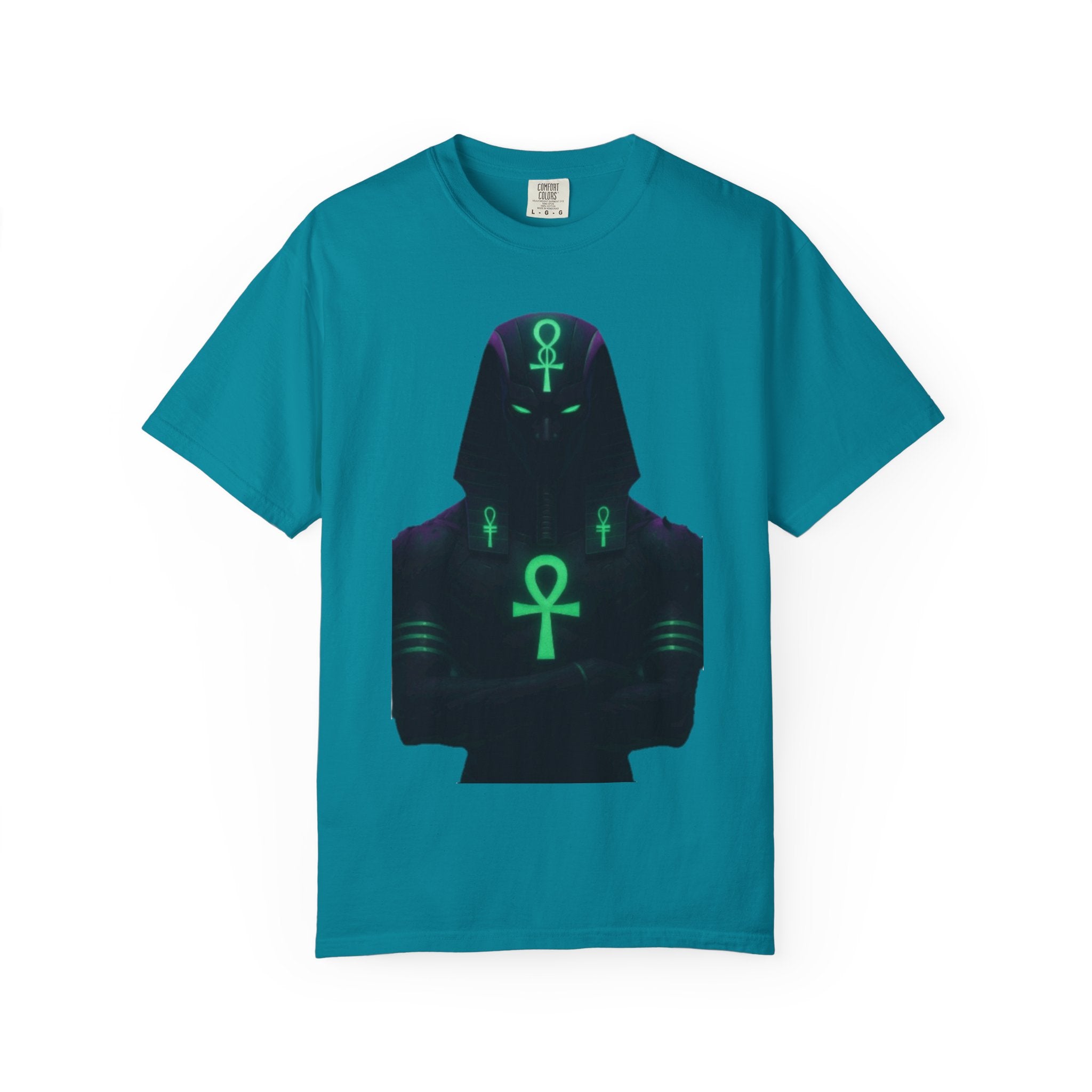 Mystical Ankh Graphic T-Shirt, Unisex Tee, Spiritual Gift, Unique Fashion, Festival Wear, Everyday Comfort