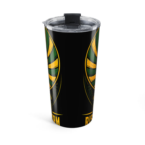 Scarab Beetle 20oz Tumbler – Egyptian Gold & Green Travel Cup