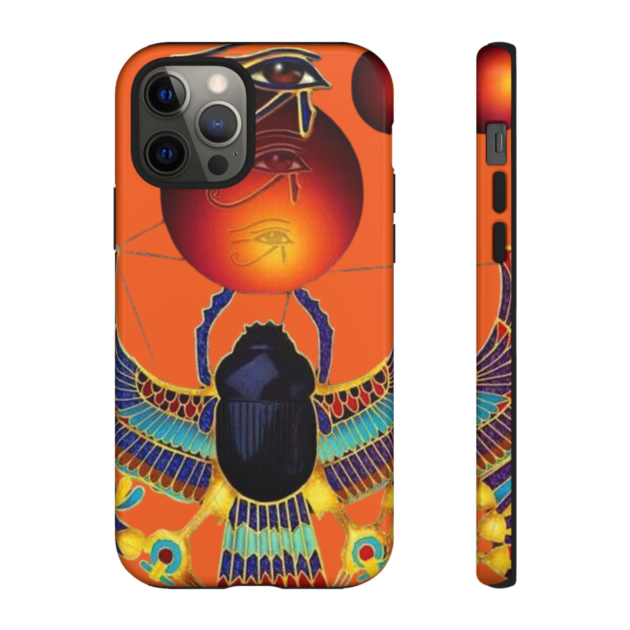 Egyptian-Inspired Phone Case, Tough Phone Cover, Unique Protective Case, Gift for Her, Vibrant Egyptian Art