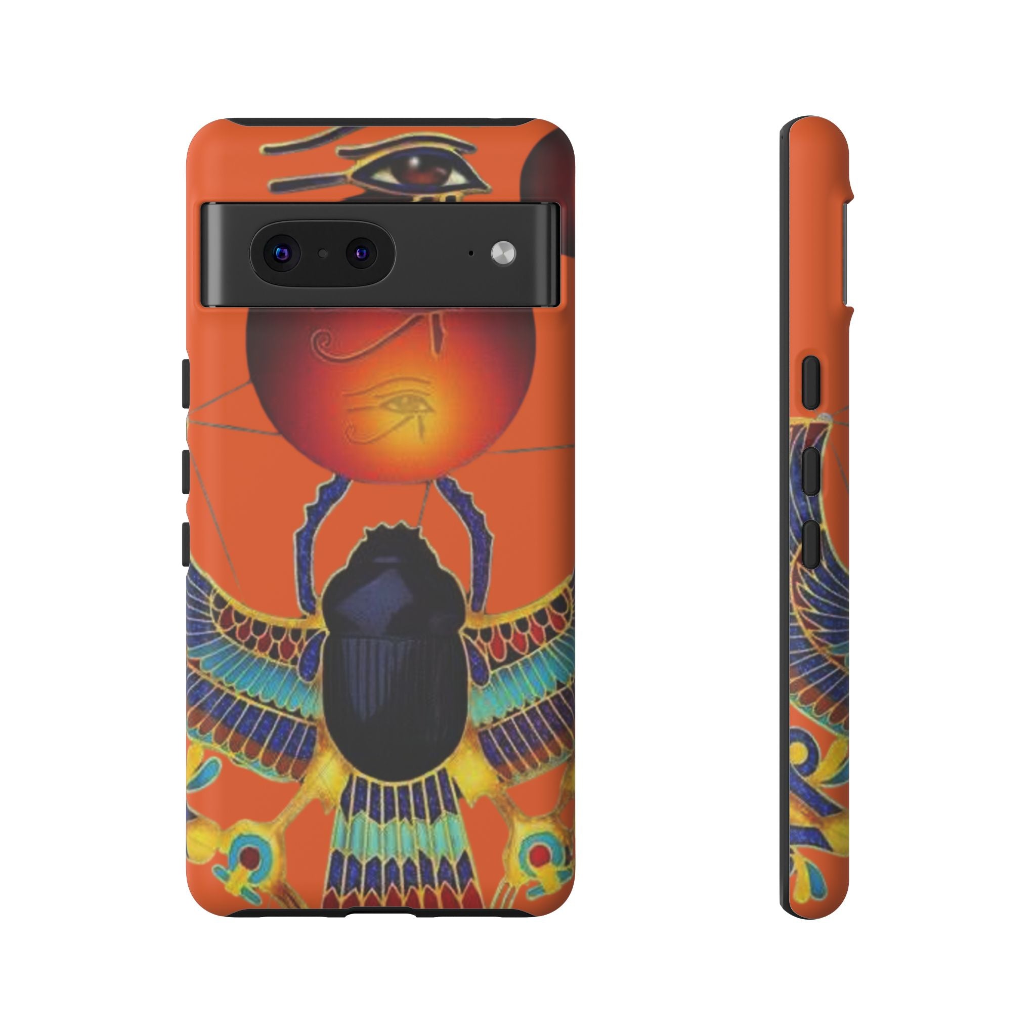 Egyptian-Inspired Phone Case, Tough Phone Cover, Unique Protective Case, Gift for Her, Vibrant Egyptian Art