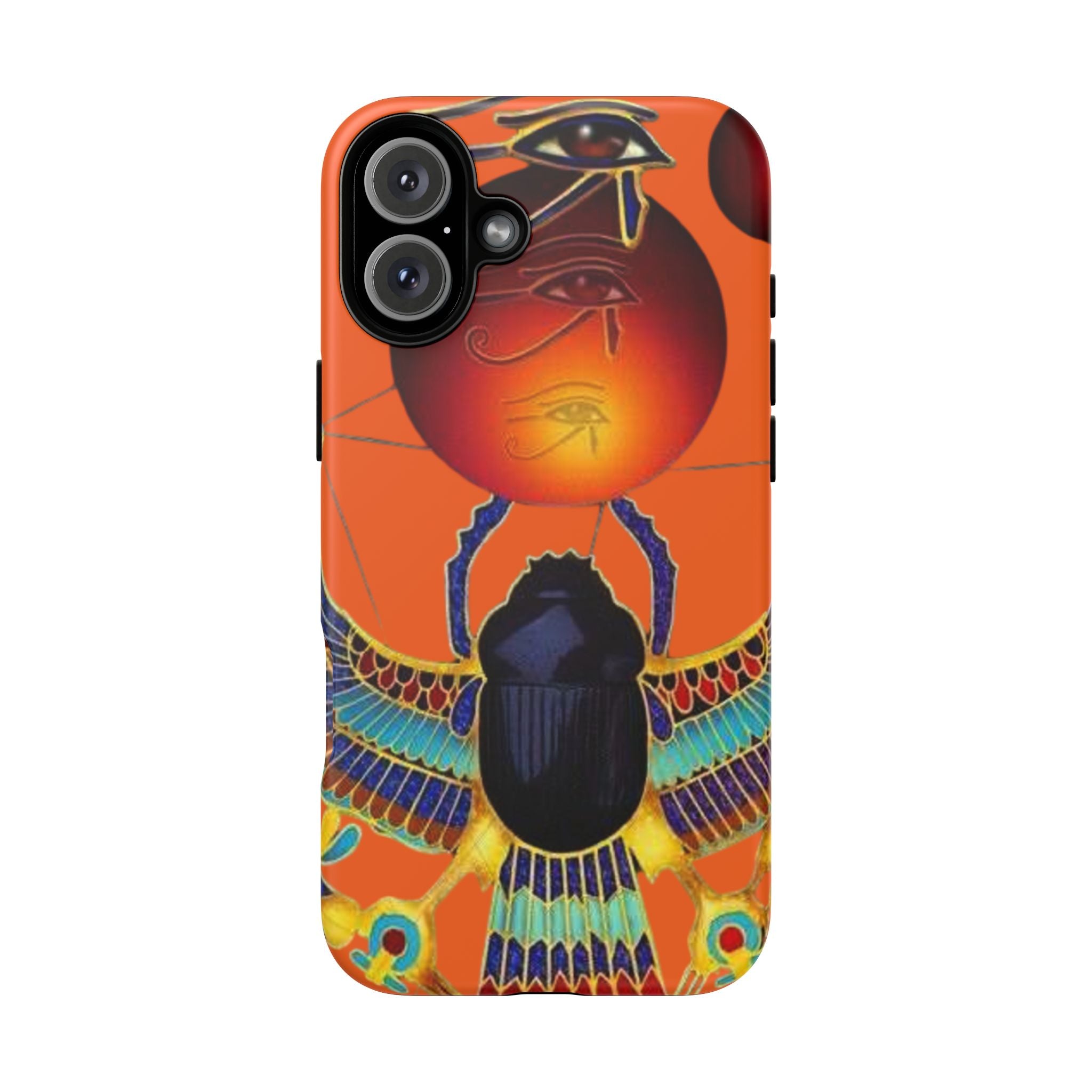 Egyptian-Inspired Phone Case, Tough Phone Cover, Unique Protective Case, Gift for Her, Vibrant Egyptian Art
