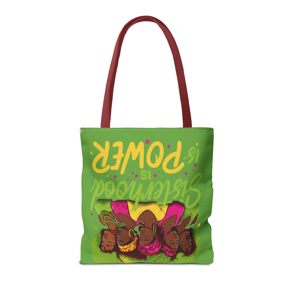 Sisterhood is Power — Tote Bag (AOP) — Green