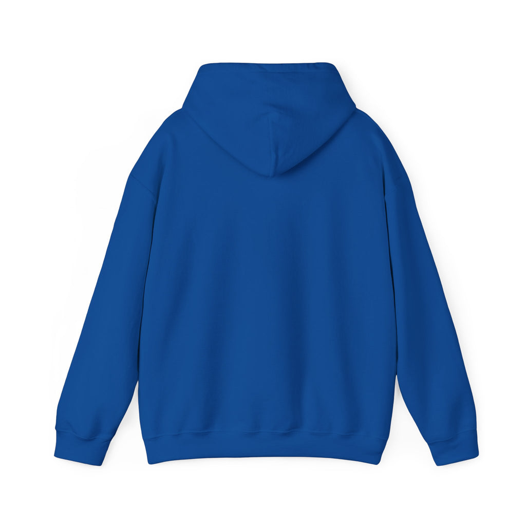 Blue Mushroom Hoodie — Mystical Fungi Graphic Sweatshirt