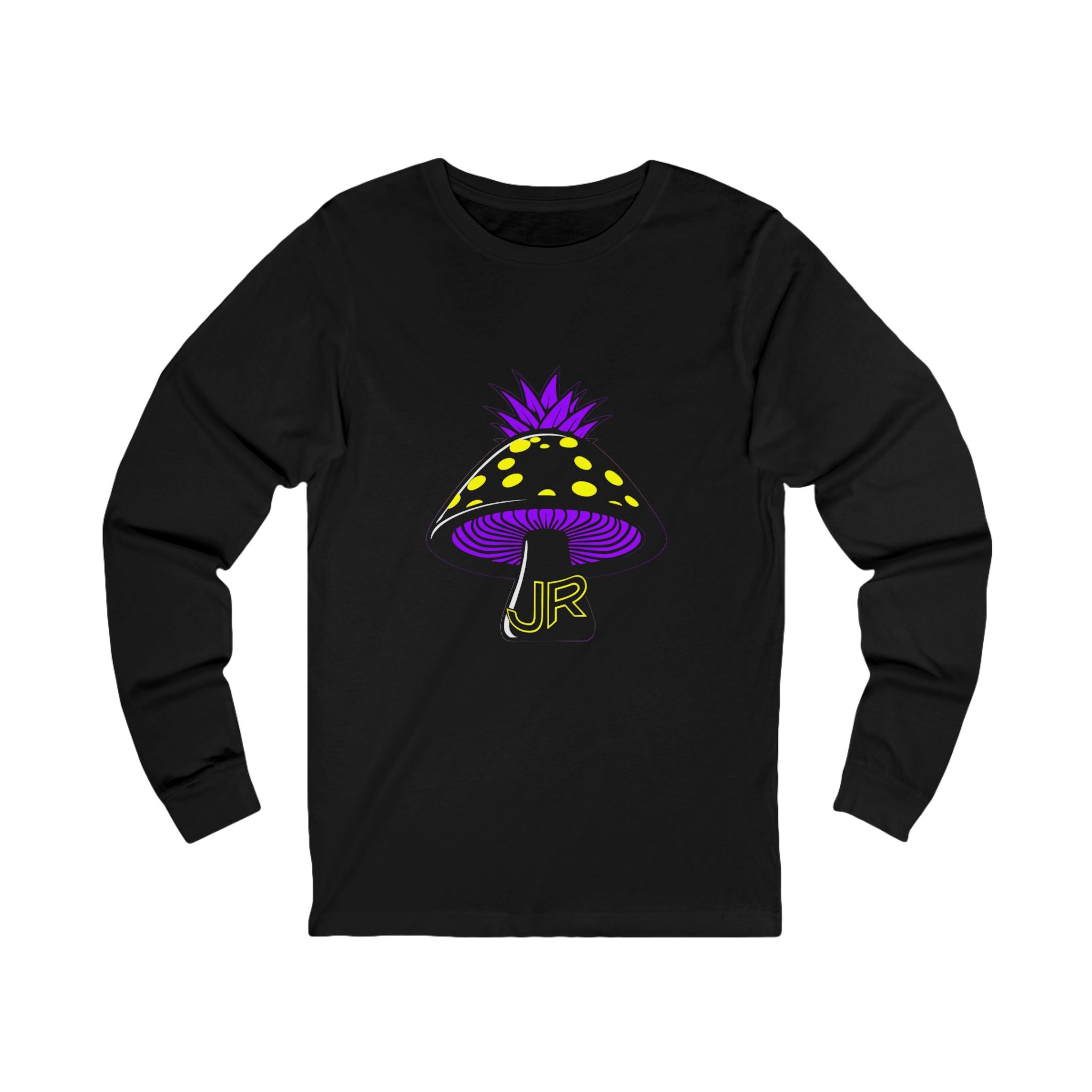 Mushroom Graphic Long Sleeve Tee | Unisex Tee, Casual Wear, Gifts for Nature Lovers, Festival Fashion, Unique Tees
