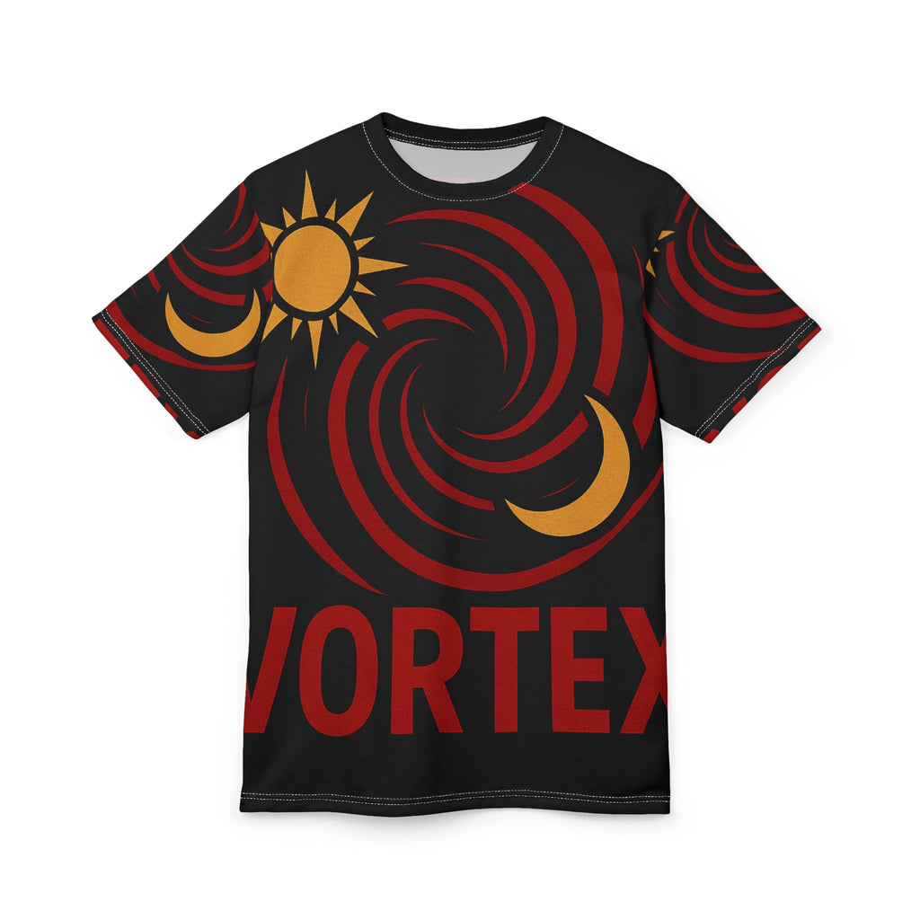 Vortex Unisex Cut & Sew Tee🔖 - Spirited Graphic T-Shirt for Festivals, Casual Wear, Gift for Friends, Summer Fun, Unisex Fashion