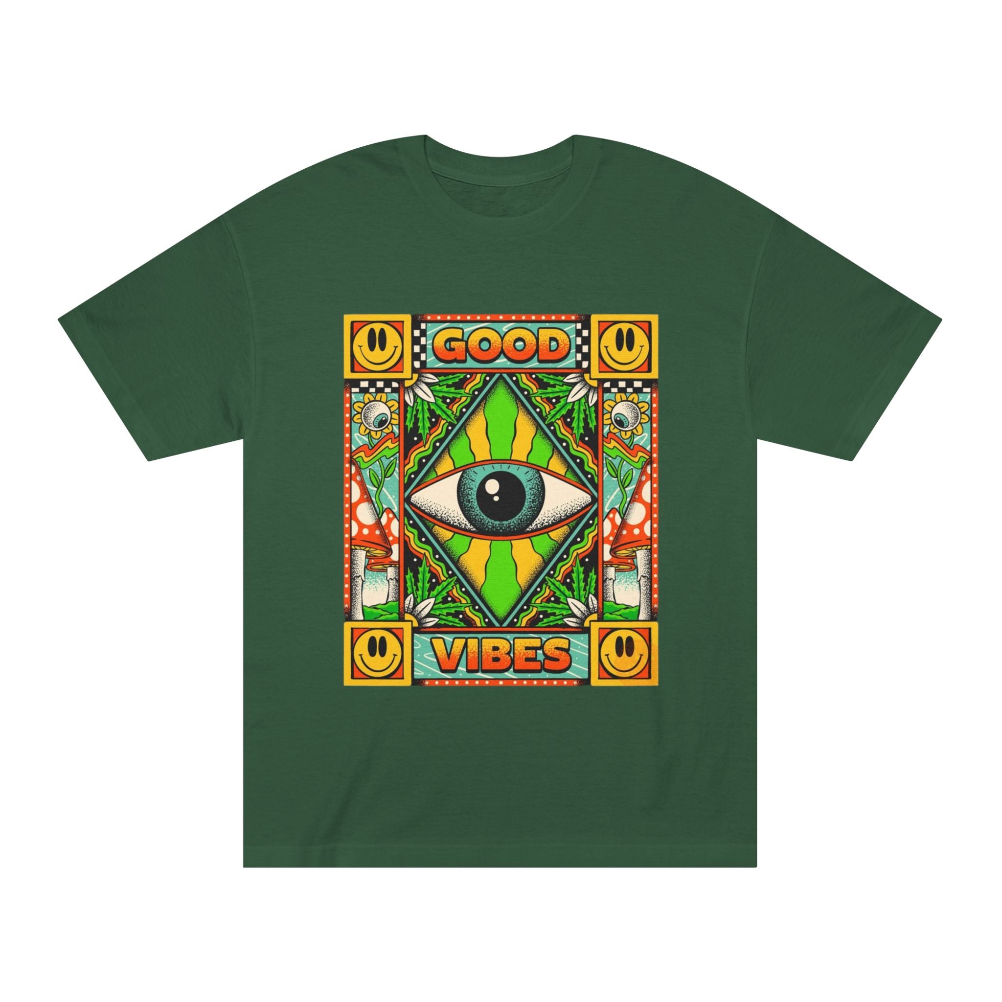 GOOD VIBES FREQUENCY TEE 👁️🌀