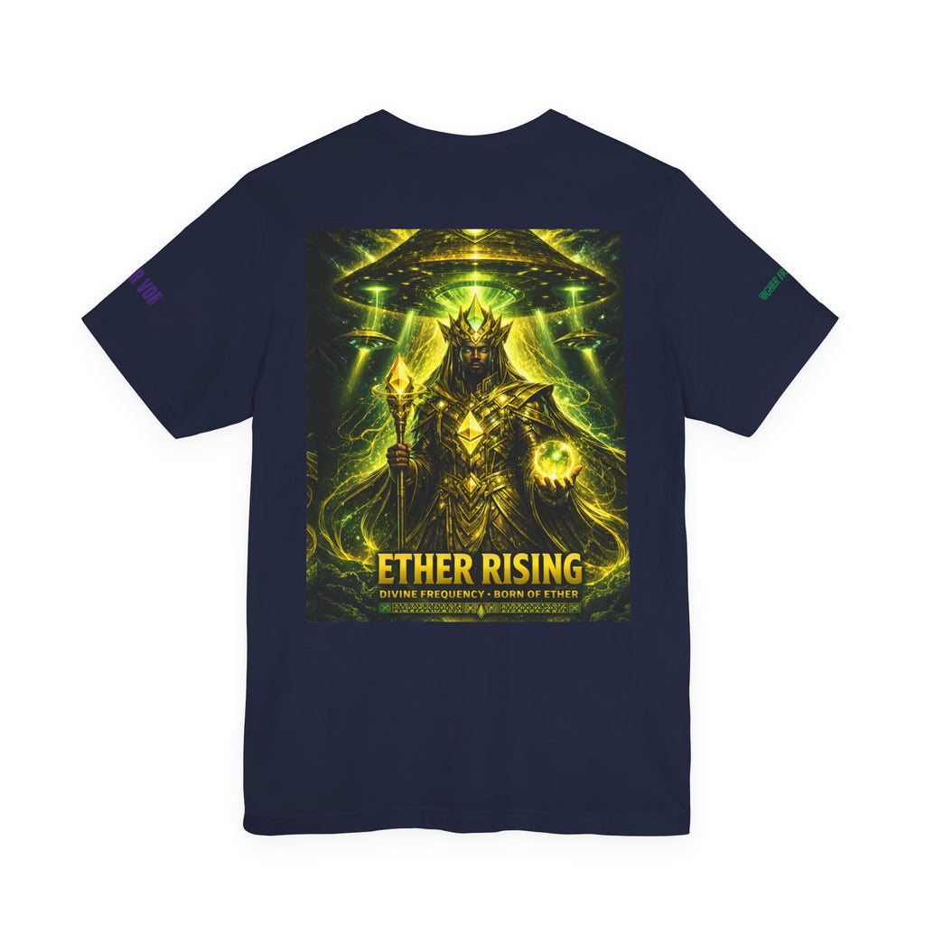 Cosmo Route / Ether Rising  ✅️✅️✅️ Tee — Cosmic Roots Collection Printify