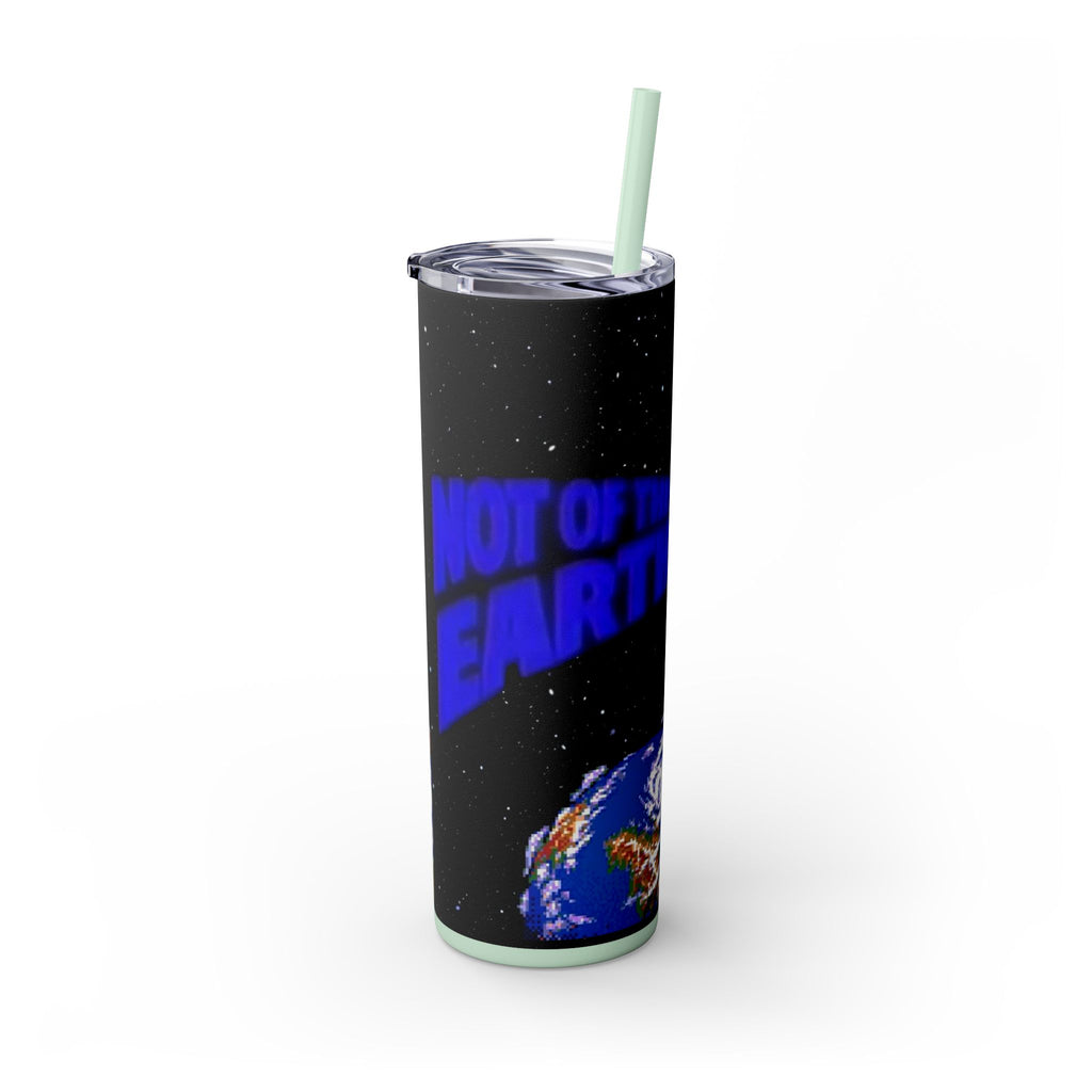 Skinny Tumbler — 'Not of This Earth' Space 20oz Insulated Straw Tumbler