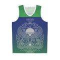 Egyptian Sun God Basketball Jersey — Scarab & Wings All-Over Print Printify