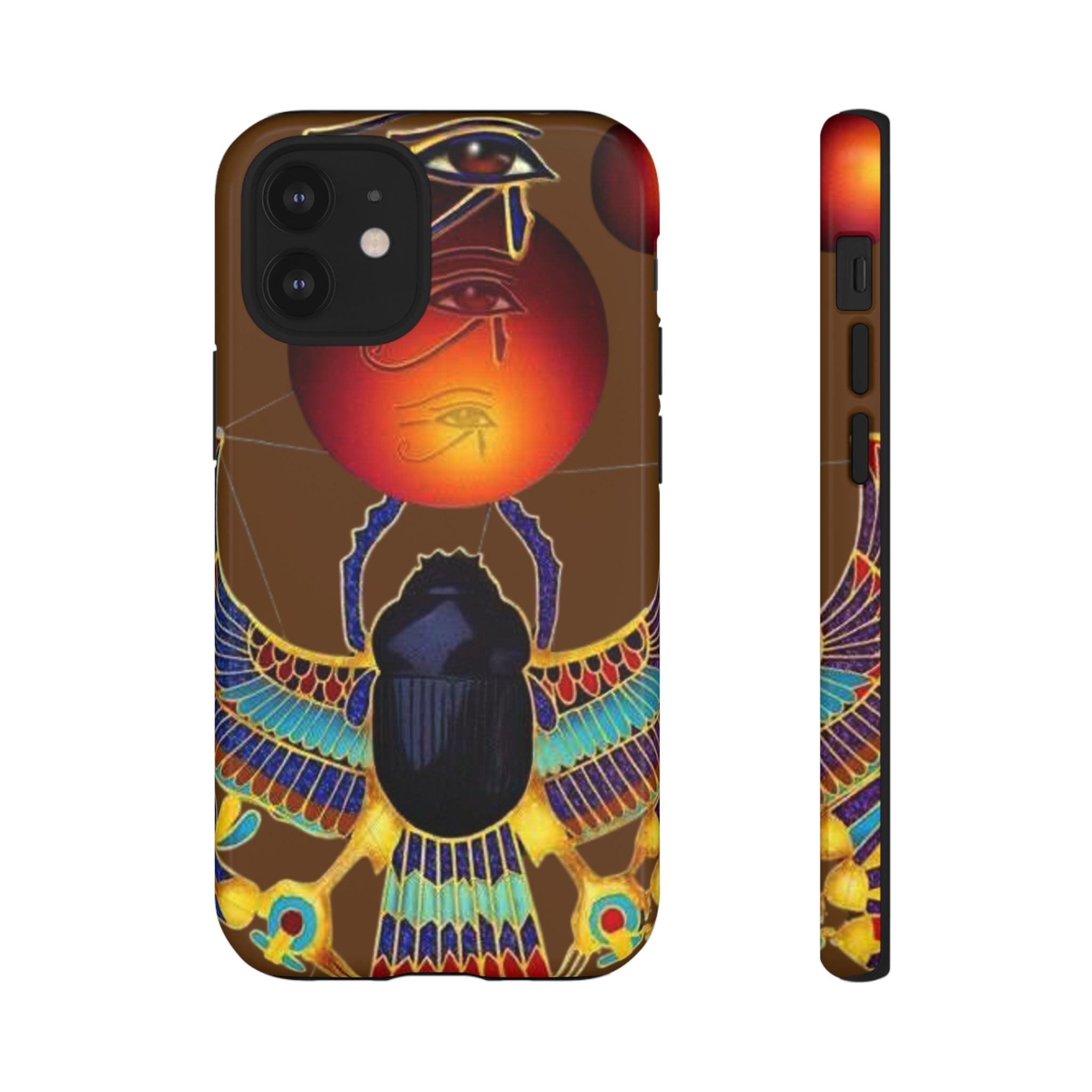 Egyptian Scarab Phone Case | Tough Cases for Unique Style, Protective Cases, Artistic Phone Covers, Gifts for Art Lovers