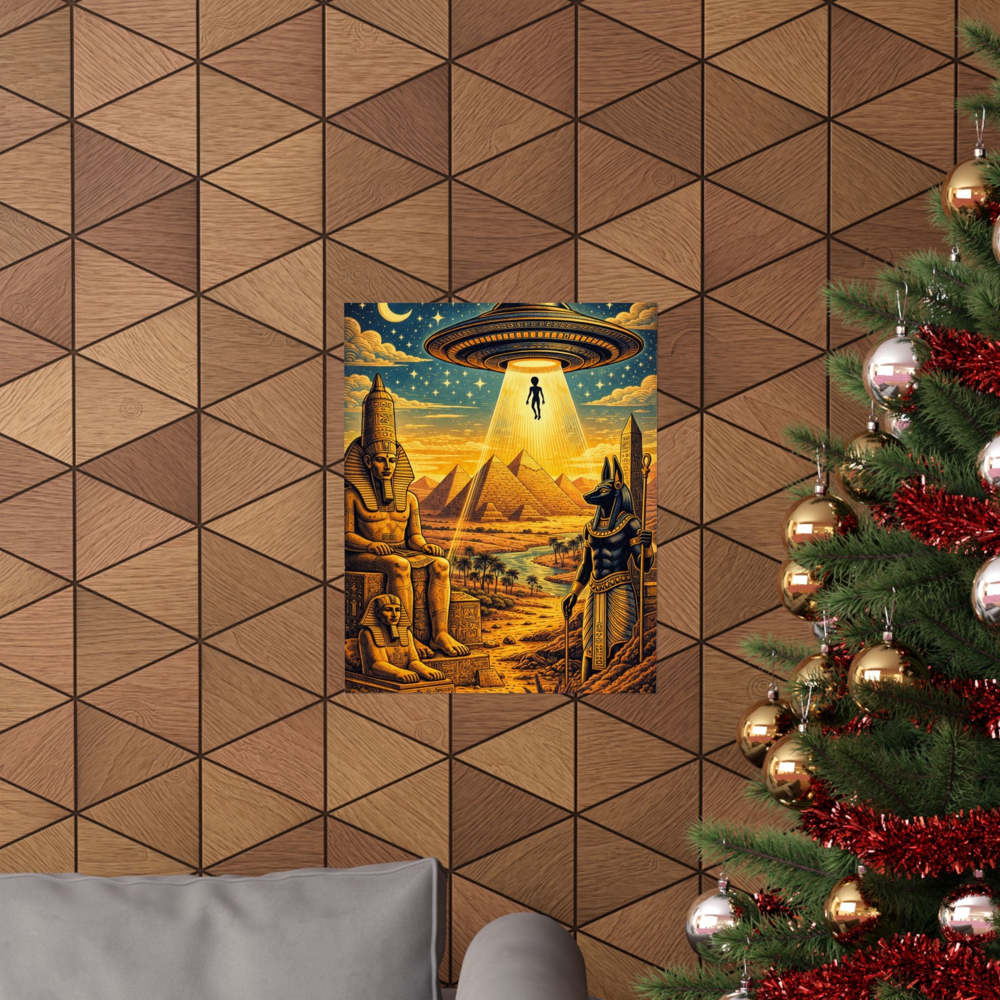 Ancient Alien Contact Poster