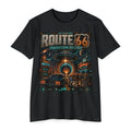 Route 66 Transmission Received Tee – JR Vortex Cosmic Signal Graphic T-Shirt