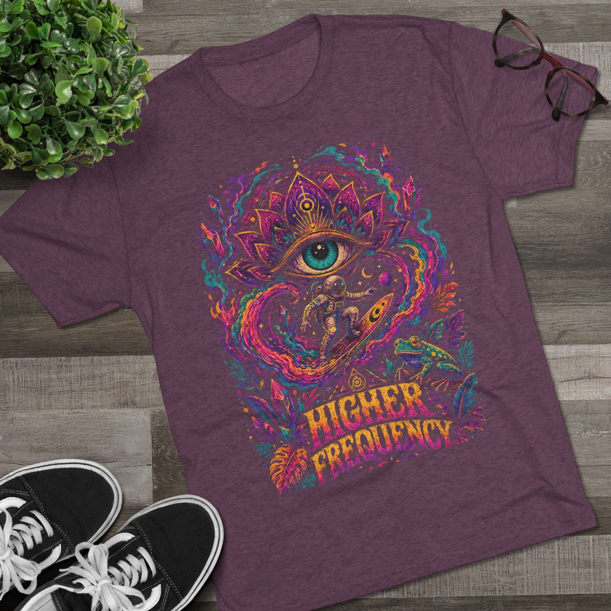 Higher Frequency Psychedelic T‑Shirt
