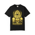 Higher Frequency Pyramid Eye T-Shirt — Occult Skull Graphic Tee Printify