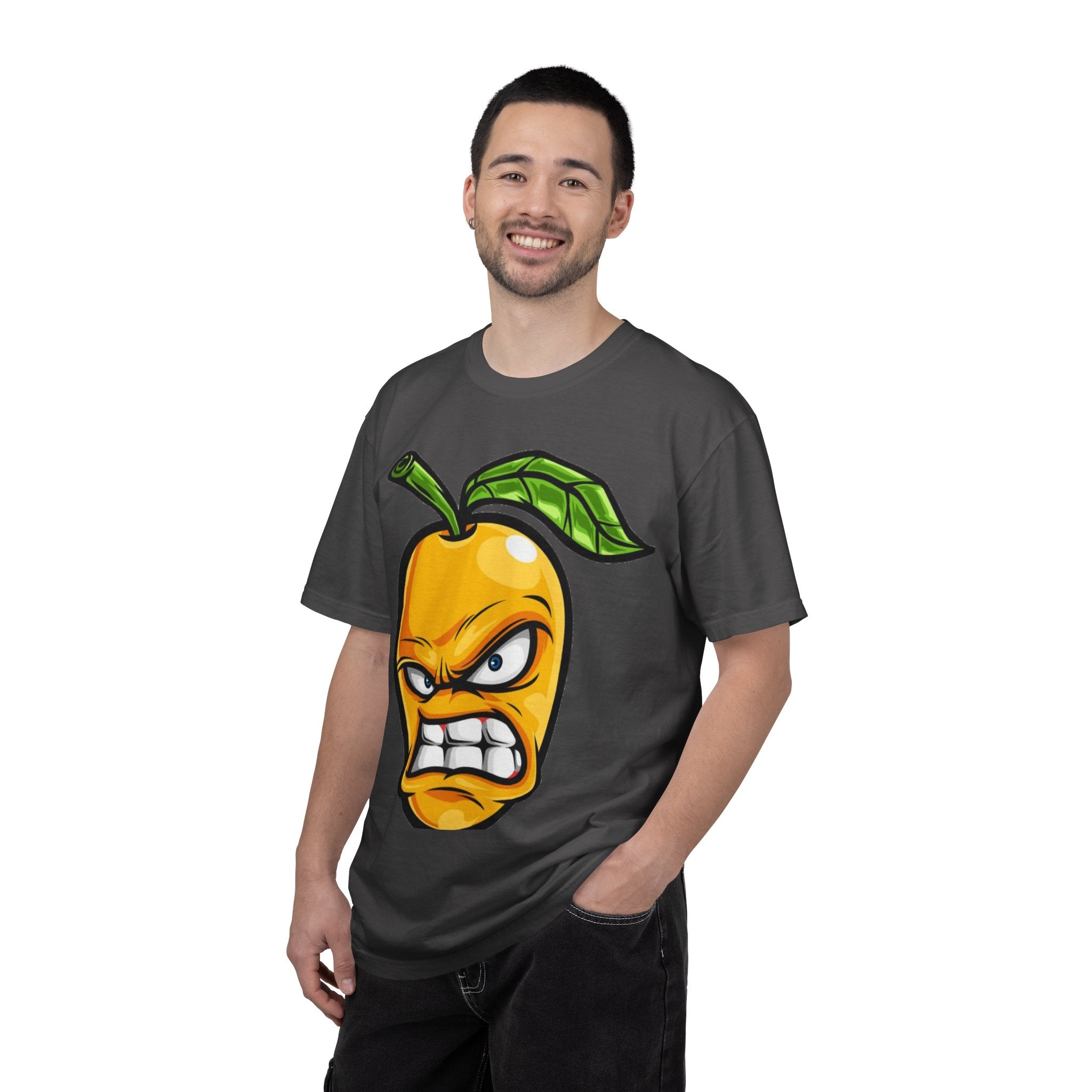 Angry Citrus Graphic Tee 🍊🔥 | Bold Cartoon Streetwear T-Shirt