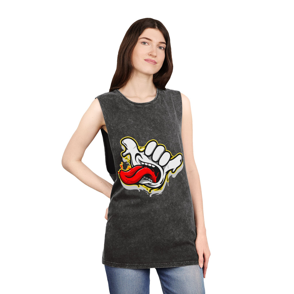 Shaka Tongue Street Tank 🤙🔥