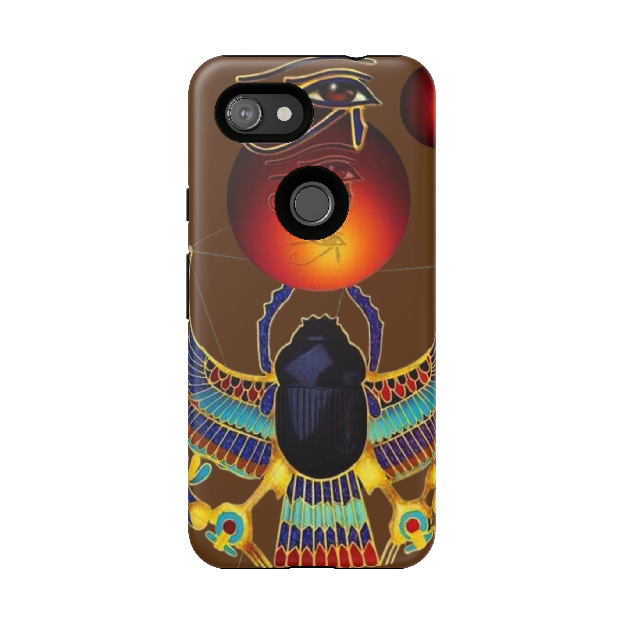 Egyptian Scarab Phone Case | Tough Cases for Unique Style, Protective Cases, Artistic Phone Covers, Gifts for Art Lovers