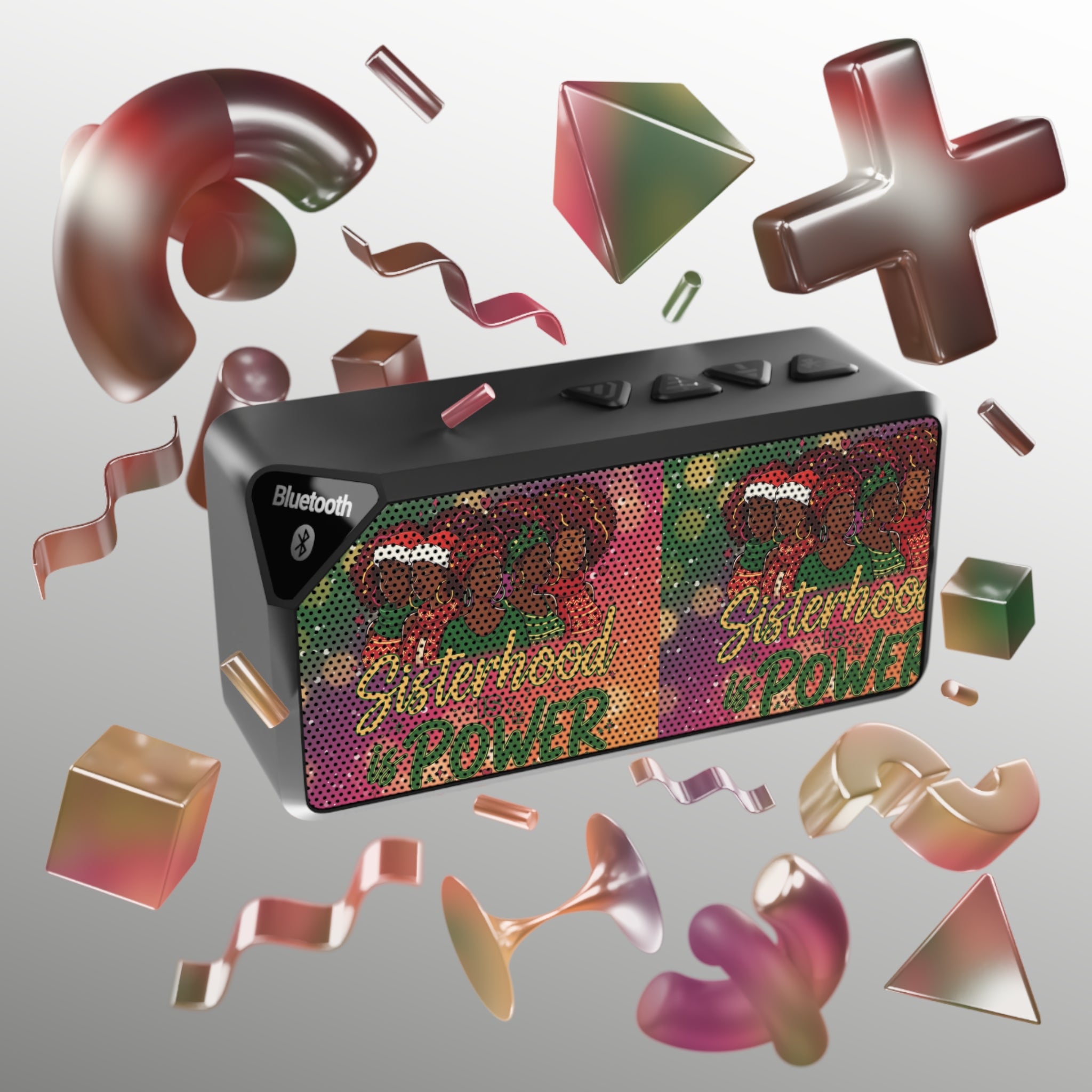 Bluetooth Speaker — Sisterhood Power Retro Pop Design🎁