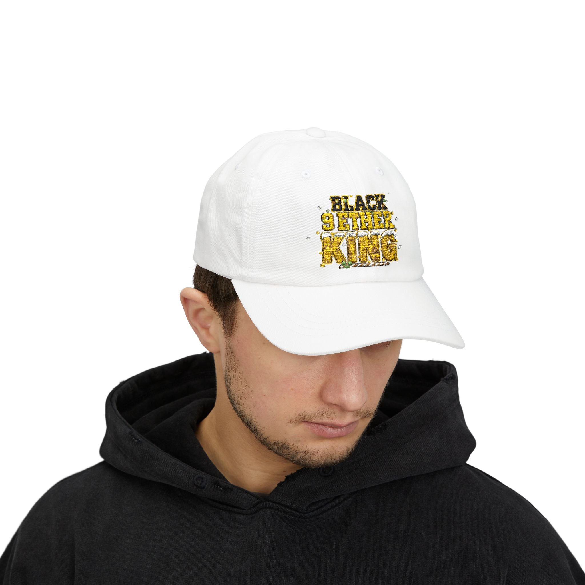 Black Father King Dad Cap — "Black Father King" Embroidered Baseball Hat