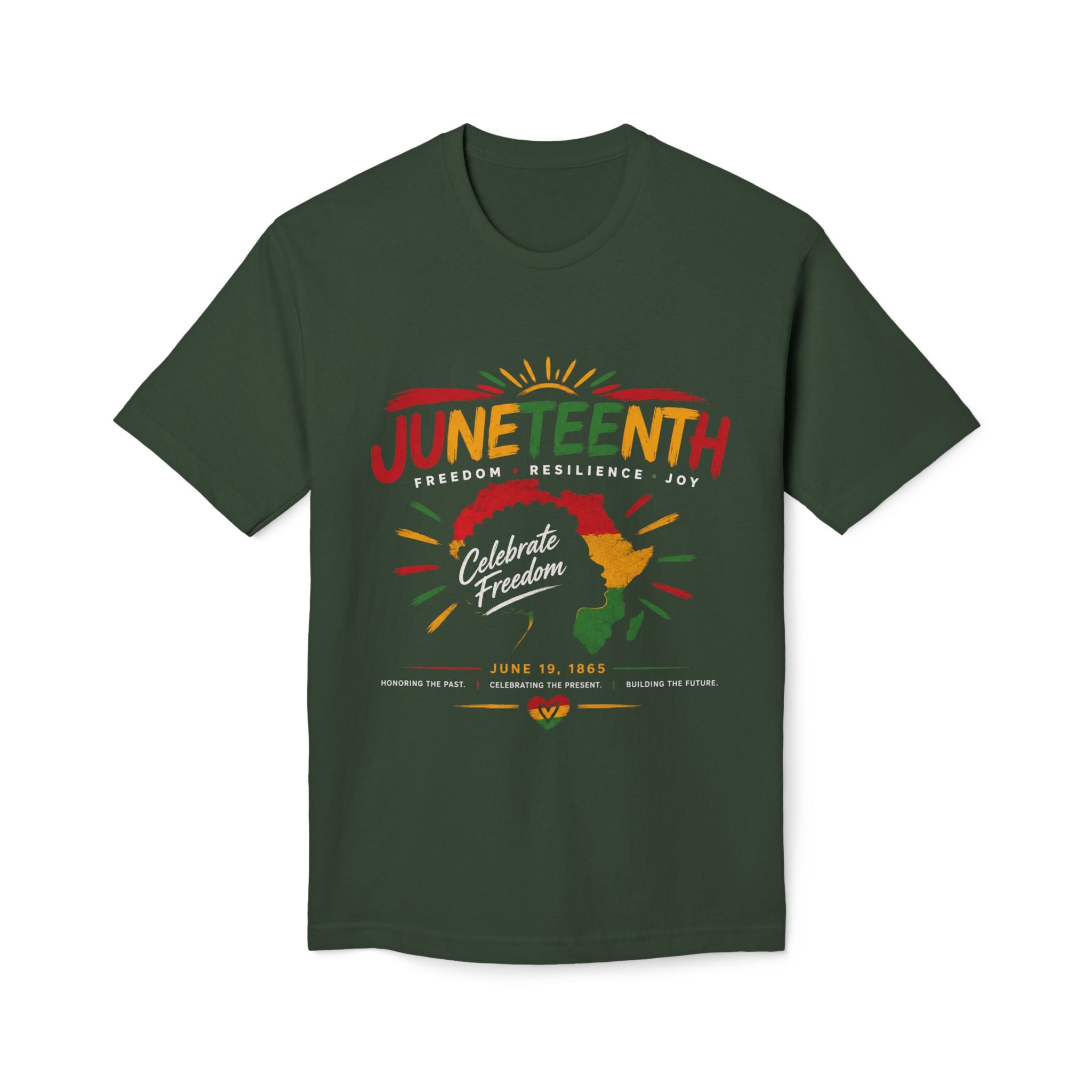 Juneteenth Celebrate Freedom Tee — Unisex