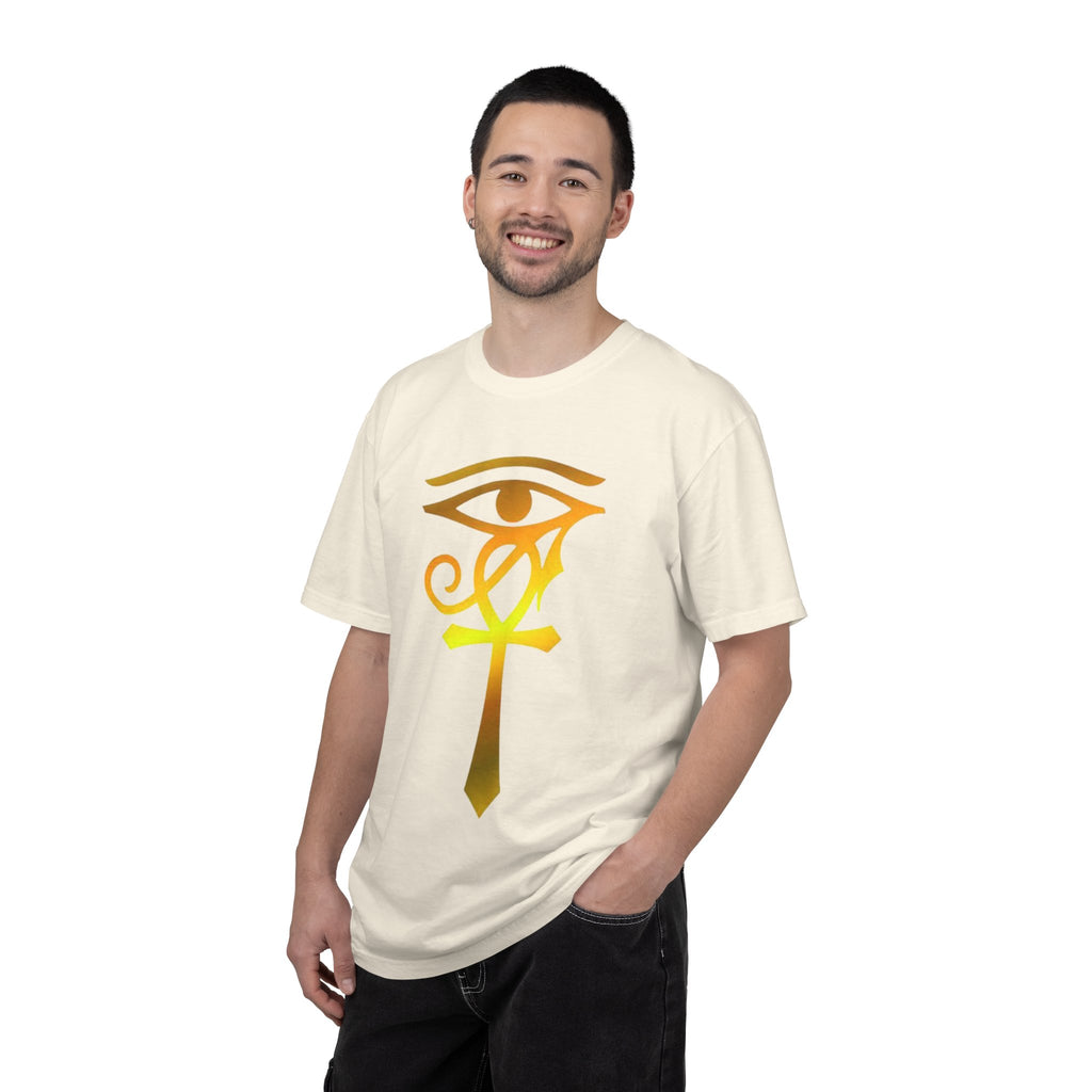 Eye of Horus Ankh Tee — Ancient Egyptian Symbol
