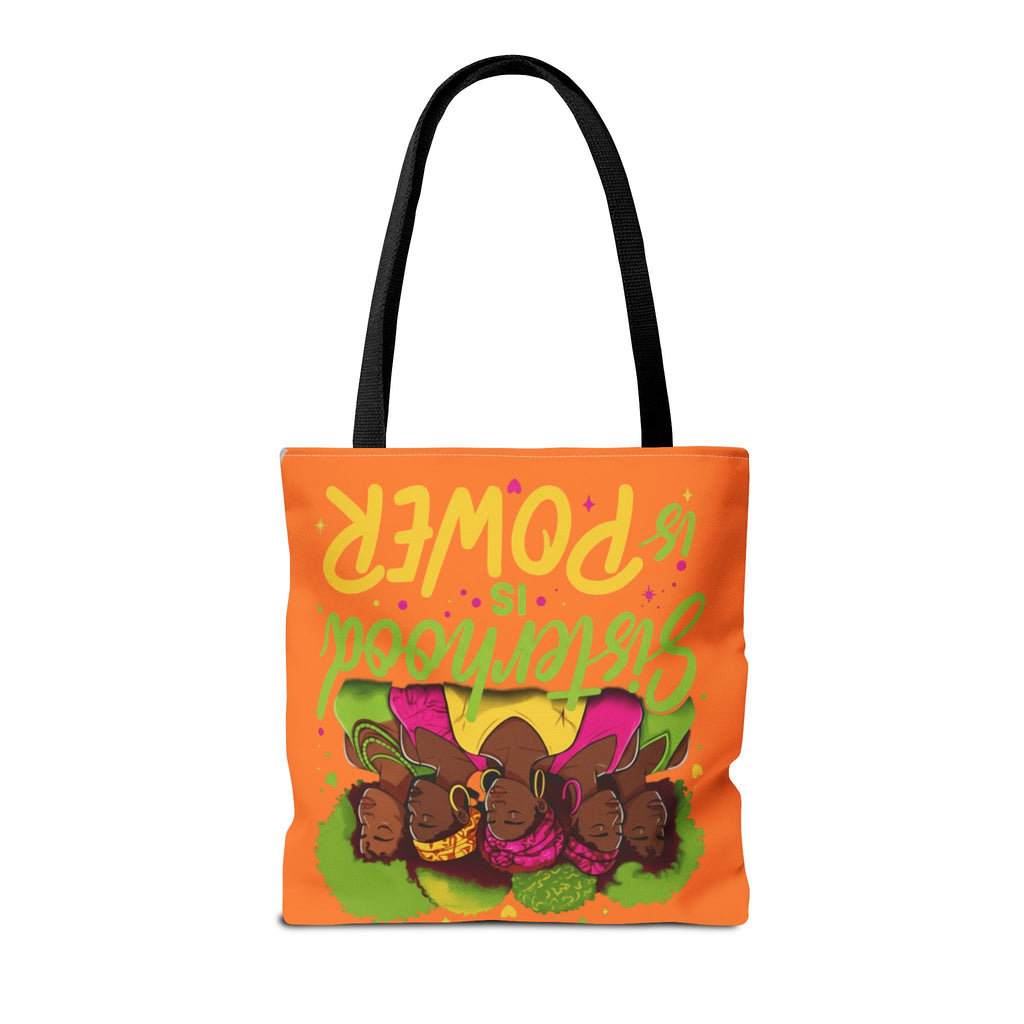 Sisterhood is Power — Tote Bag (AOP) — Orange