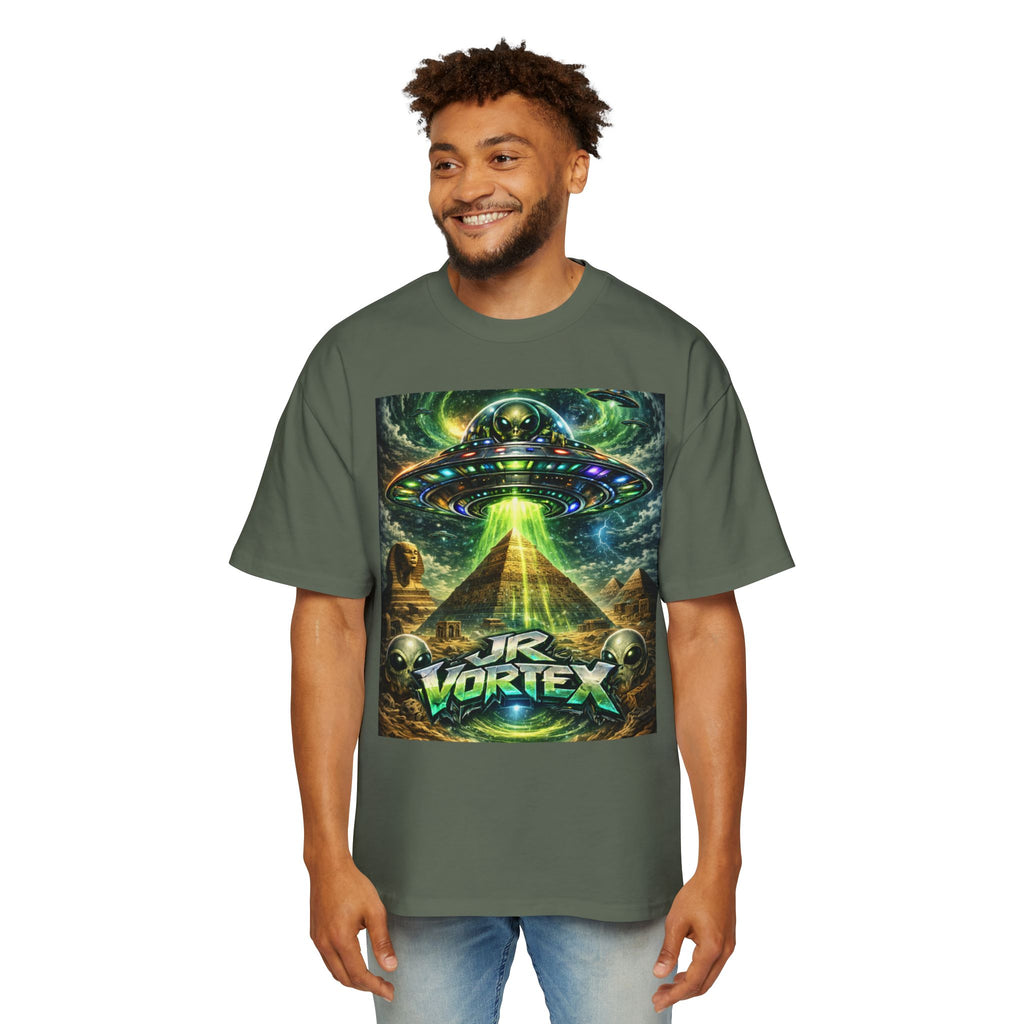 UFO Vortex Graphic Tee Printify