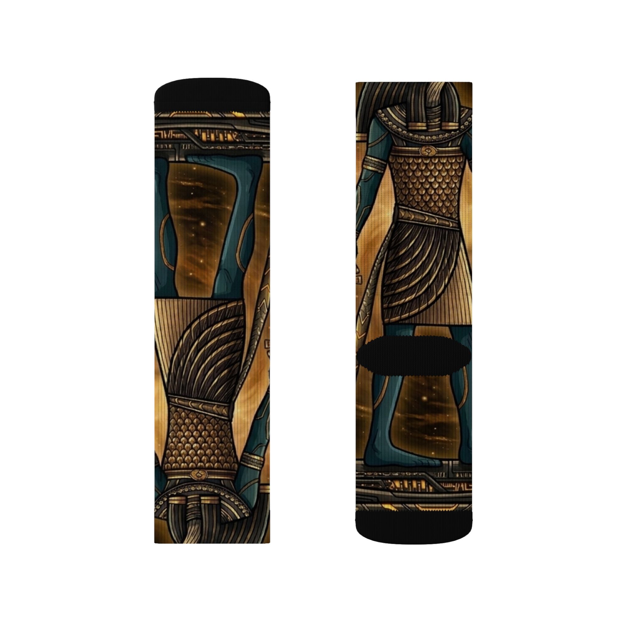 Ancient Frequency Socks-Gold Pharaoh