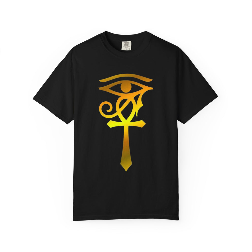 Eye of Horus Ankh Tee — Ancient Egyptian Symbol