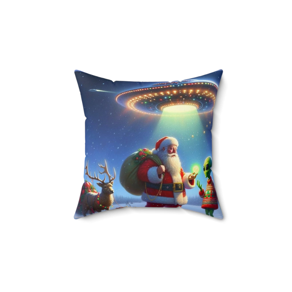 Ankh Neon Pillow — Mystical Egyptian Symbol Decorative Throw Pillow