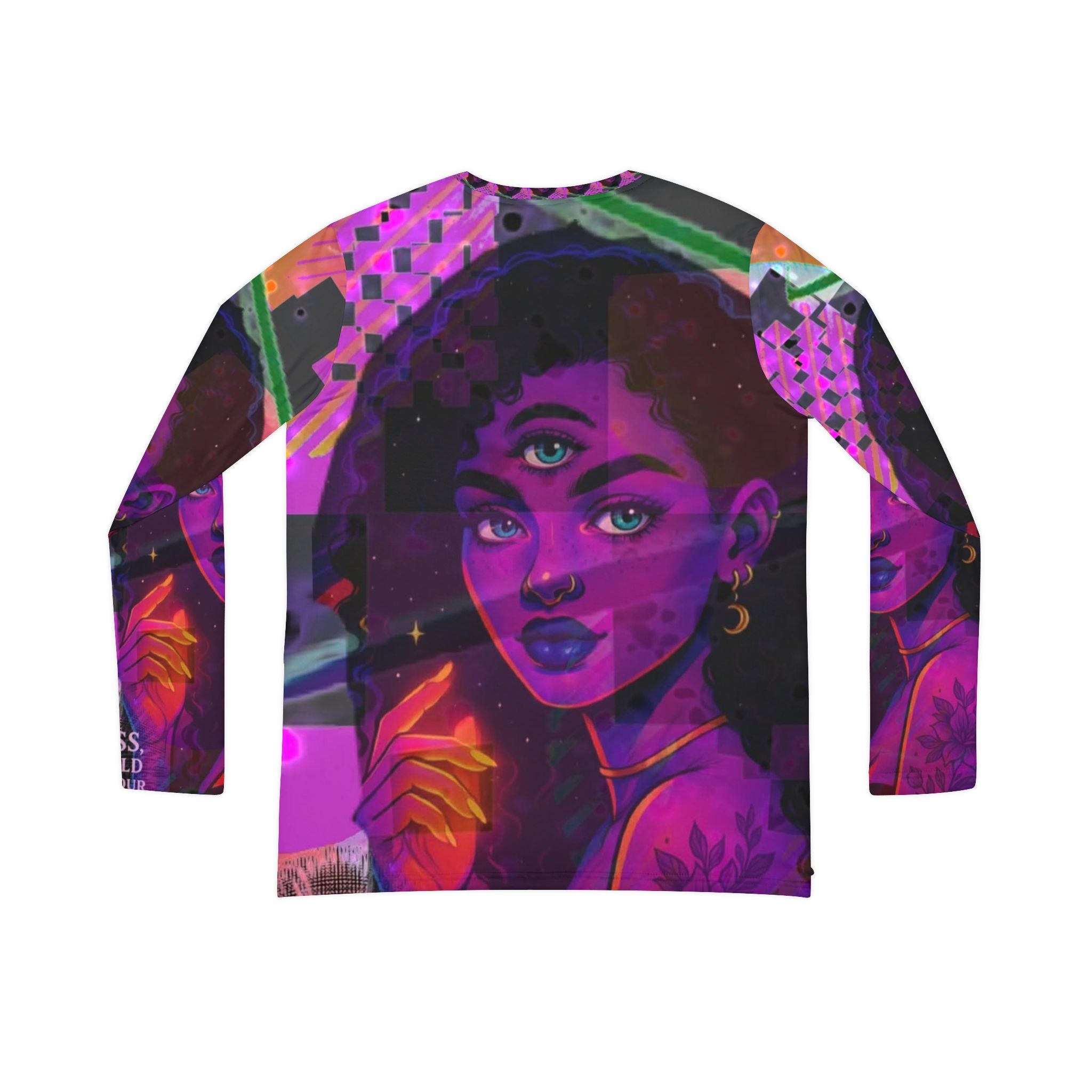 Women's Long Sleeve V-neck Shirt (AOP)