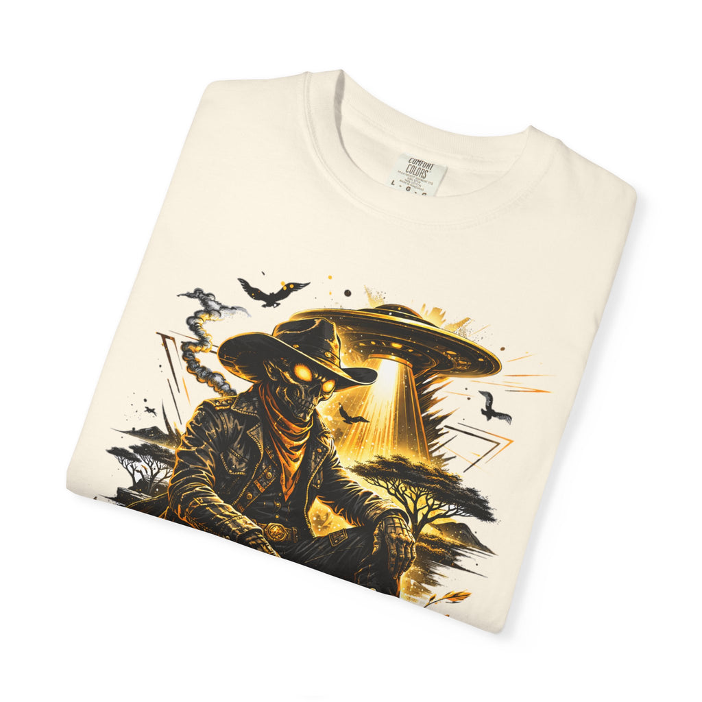 Gettin’ Weird Tee | Alien Cowboy Graphic Shirt