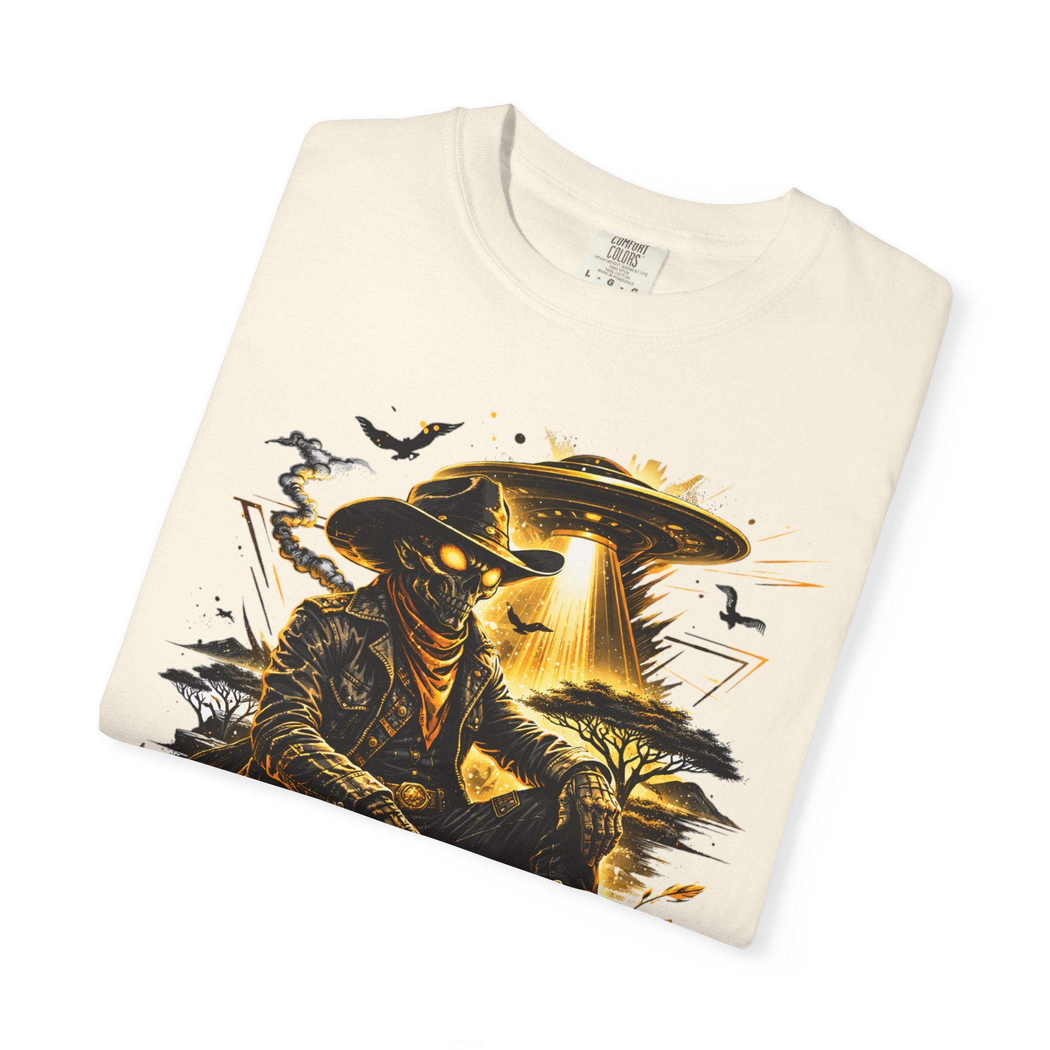 Gettin’ Weird Tee | Alien Cowboy Graphic Shirt