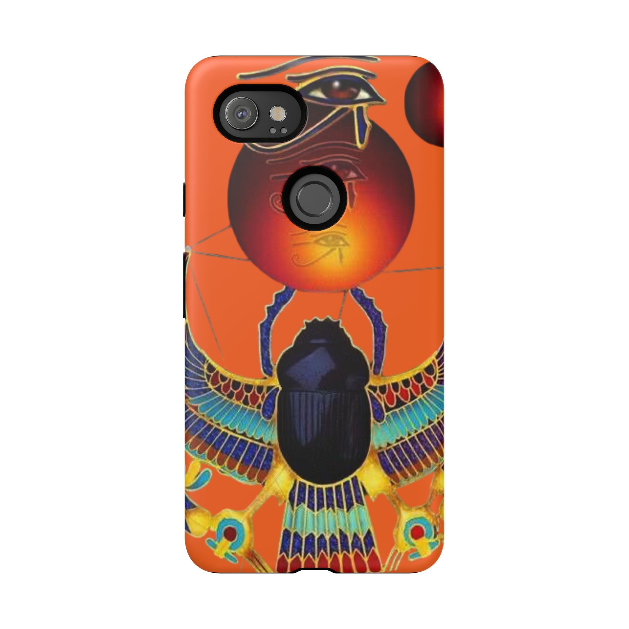 Egyptian-Inspired Phone Case, Tough Phone Cover, Unique Protective Case, Gift for Her, Vibrant Egyptian Art