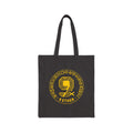 9 Ether Crypto Tote Bag – Yellow Emblem Canvas Tote Printify