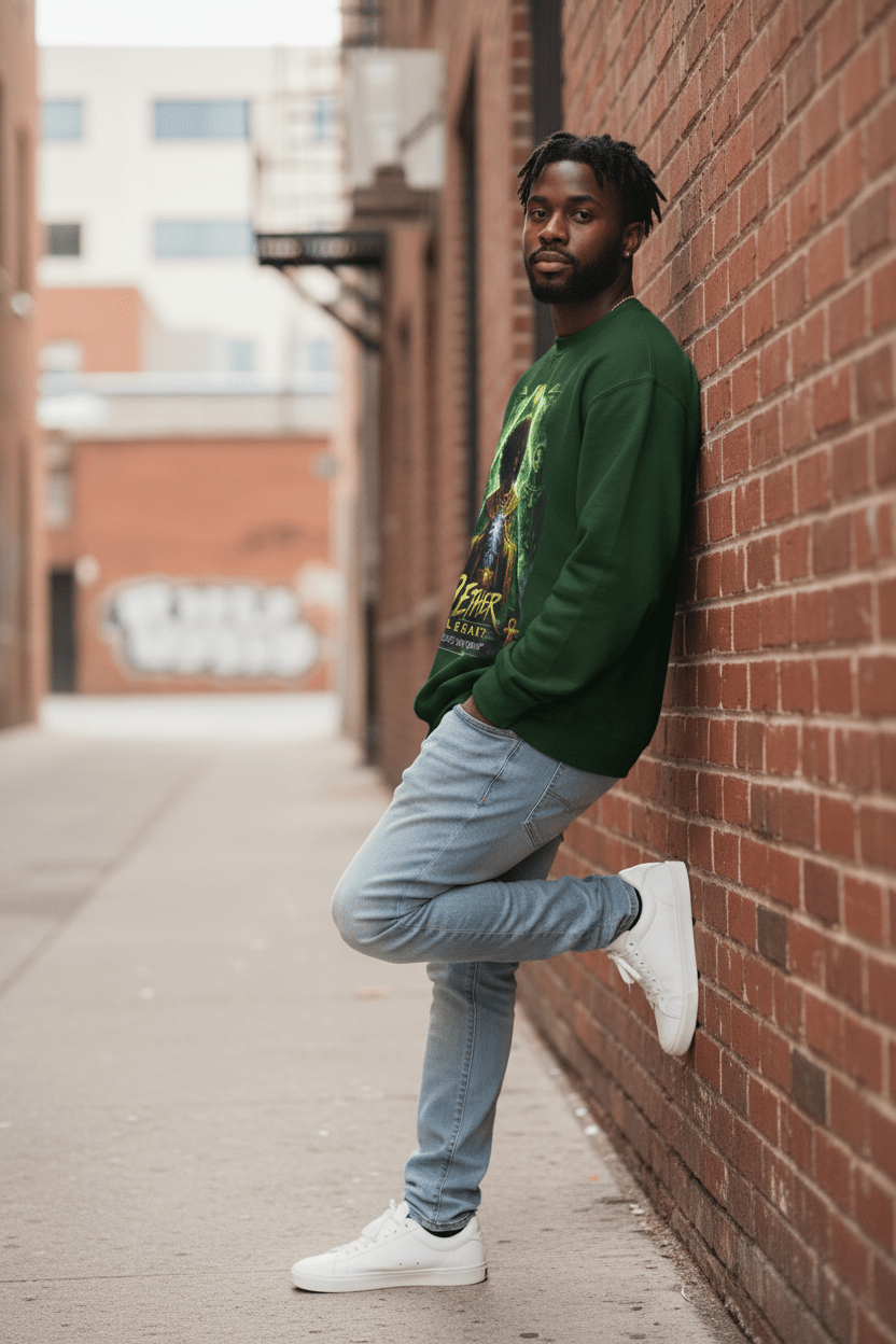 9 Ether Legacy Sweatshirt Minimal Streetwear