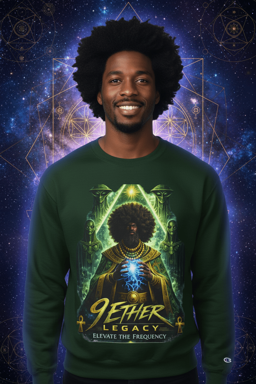 9 Ether Legacy Sweatshirt Cosmic Energy Spiritual
