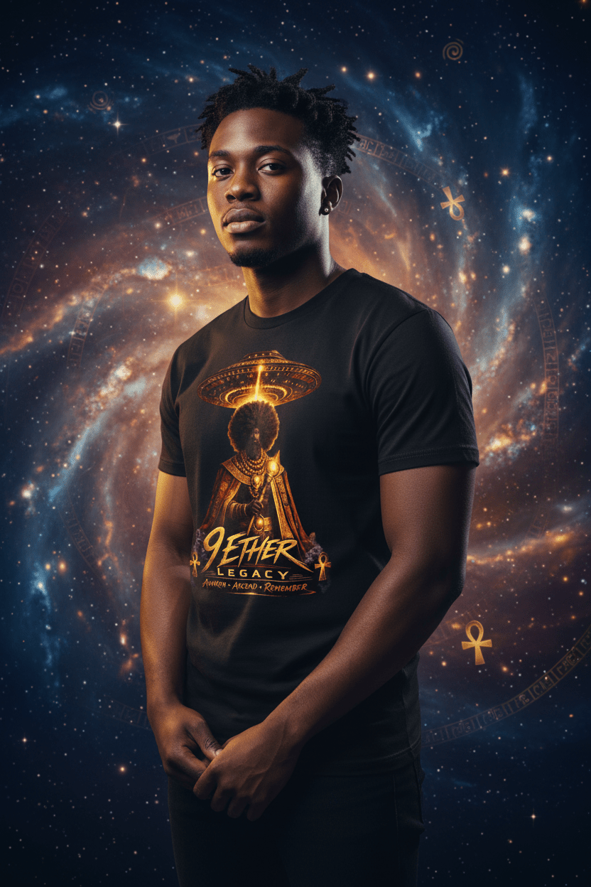 9 Ether Legacy Cosmic Energy Portrait Lifestyle