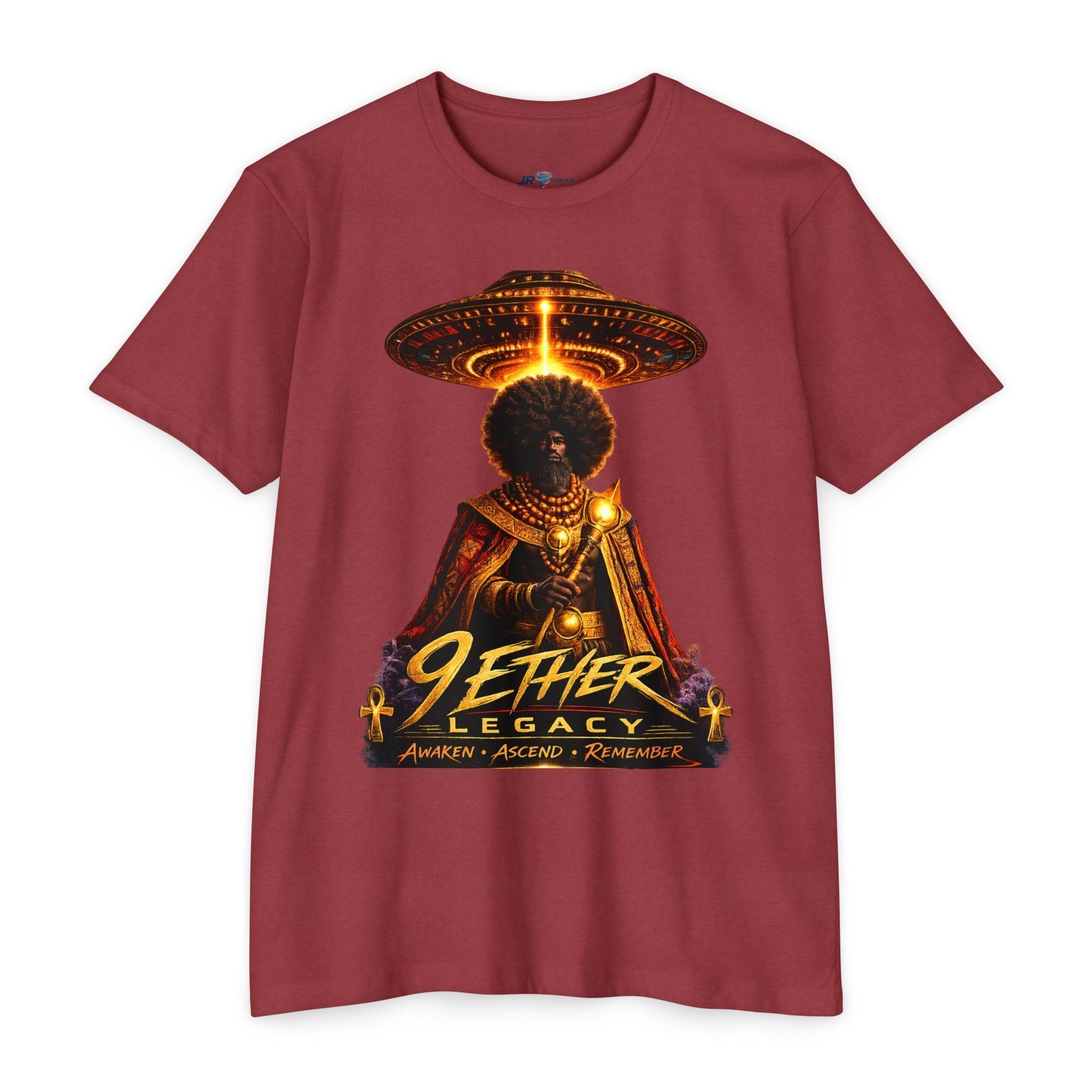 9 Ether Legacy T-Shirt — Afrocentric Afrofuturist Sci-Fi Graphic Tee Printify